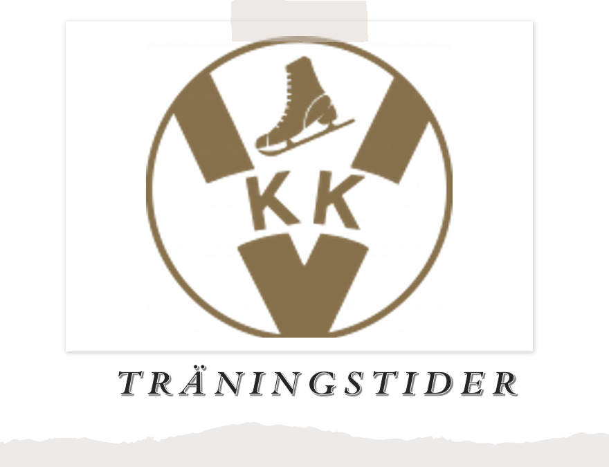 Uppdaterade träningstider!